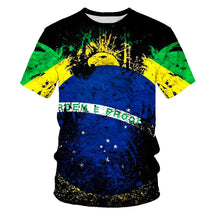 Camiseta Brasil - Ordem e Progresso