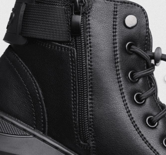 Bota de Couro Martin Italiano Premium + Par de Meias de Algodão Grátis