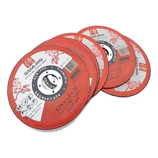 Kit 50 Discos De Corte Profissional Extra Fino 4.1/2