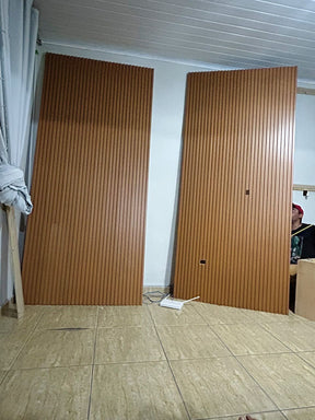 2 Unidades - Painel Ripado Modular 2,50x1,41cm (3,53m²) 3.53 cada