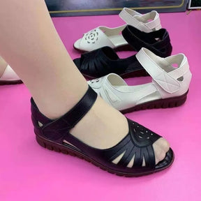 Sandália Feminina Comfort Plataforma Plus Ortopédica - Caminhe nas Nuvens