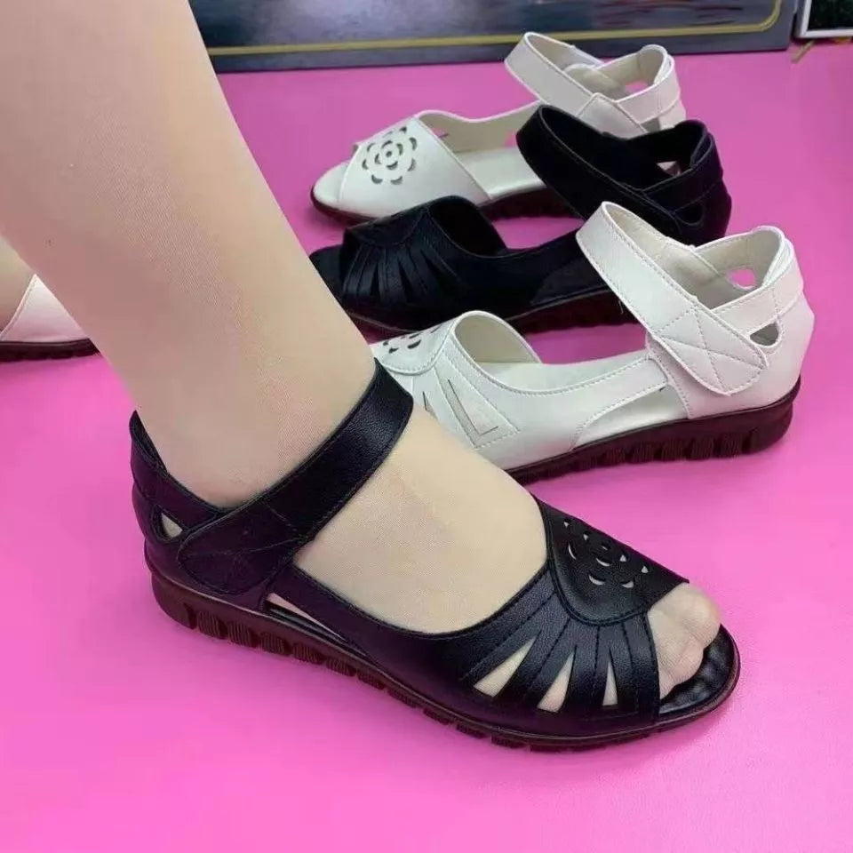 Sandália Feminina Comfort Plataforma Plus Ortopédica - Caminhe nas Nuvens